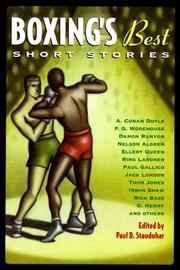 Cover of: Boxing's best short stories