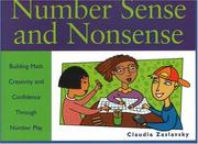 Cover of: Number Sense and Nonsense by Claudia Zaslavsky