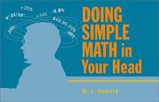 Cover of: Doing Simple Math in Your Head by W.J. Howard