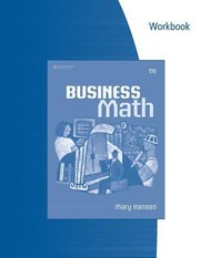 Cover of: Workbook for Hansens Business Math by 