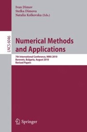 Cover of: Numerical Methods and Applications
            
                Lecture Notes in Computer Science
