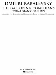 Cover of: The Galloping Comedians Comedians Gallop Xylophone Or Marimba And Piano