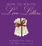 Cover of: How to Write Love Letters by Michelle Lovric