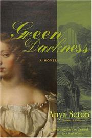 Cover of: Green Darkness by Anya Seton