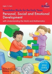 Cover of: Personal Social And Emotional Development With Understanding The World And Mathematics