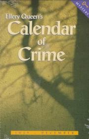 Cover of: Ellery Queen's Calendar of Crime (Mystery Library)