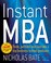 Cover of: Instant MBA
            
                52 Brilliant Ideas