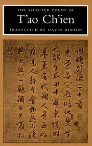 Cover of: The Selected Poems of T'Ao Ch'Ien