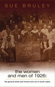 The Women and Men of 1926 by Sue Bruley