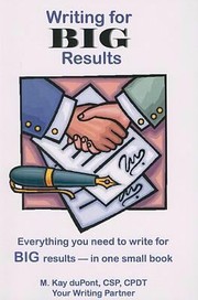 Cover of: Writing for Big Results