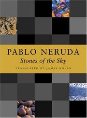 Cover of: Stones of the sky by Pablo Neruda