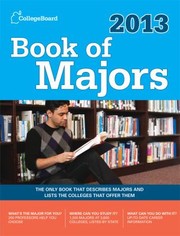 Cover of: Book of Majors 2013
            
                College Board Book of Majors