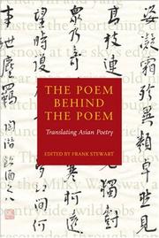 Cover of: The Poem Behind the Poem by Frank Stewart
