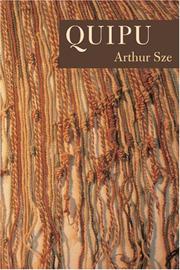 Cover of: Quipu by Arthur Sze