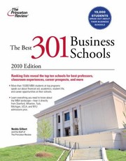 Cover of: The Best 301 Business Schools