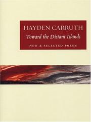 Cover of: Toward the distant islands | Hayden Carruth