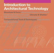 Cover of: Introduction to Architectural Technology