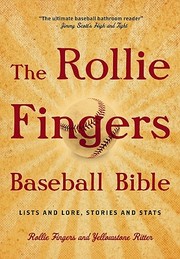 Cover of: The Rollie Fingers Baseball Bible by 