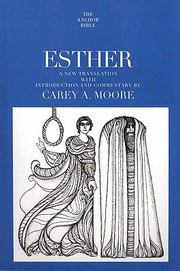 Cover of: Esther
            
                Anchor Yale Bible Paper