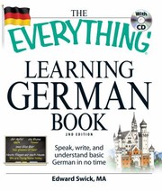 Cover of: The Everything Learning German Book
            
                Everything Language  Writing