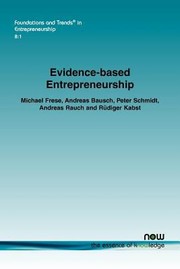 Cover of: EvidenceBased Entrepreneurship