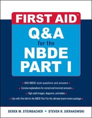 Cover of: First Aid QA for the NBDE Part I
            
                First Aid