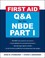 Cover of: First Aid QA for the NBDE Part I
            
                First Aid