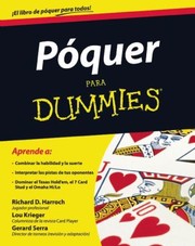Poquer Para Dummies
            
                Para Dummies Paperback by Richard D. Harroch