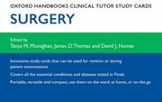 Cover of: Oxford Handbooks Clinical Tutor Study Cards Surgery by 