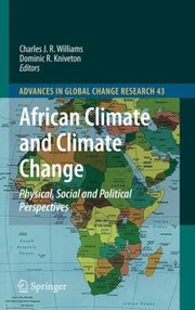 Cover of: African Climate and Climate Change
            
                Advances in Global Change Research