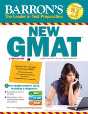 Cover of: Barrons New GMAT With CDROM
            
                Barrons GMAT WCD