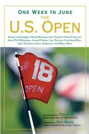 Cover of: One Week in June The US Open