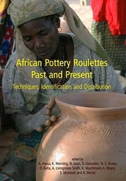 Cover of: African Pottery Roulettes Past and Present