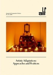 Cover of: Artistic Adaptations Approaches And Positions by Ferial J. Ghazoul