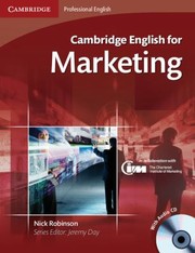 Cover of: Cambridge English For Marketing Students Book