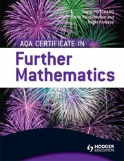 Cover of: AQA Certificate in Further Mathematics