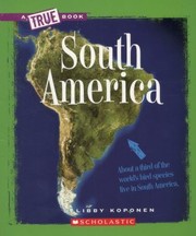 Cover of: South America
            
                New True Books Geography
