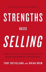 Cover of: Strengths Based Selling