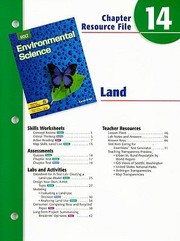 Cover of: Holt Environmental Science Chapter 14 Resource File by 