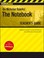 Cover of: Cliffsnotes on Nicholas Sparks the Notebook
            
                CliffsNotes Paperback