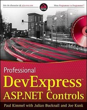 Cover of: Professional DevExpress ASPNET Controls
            
                Wrox Programmer to Programmer by Julian Bucknall