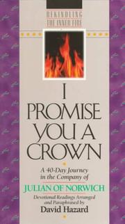 Cover of: I Promise You a Crown by Julian, David Hazard