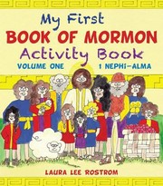Cover of: My First Book of Mormon Activity Book Volume 1