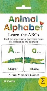 Cover of: Animal Alphabet And Numbers Matching Game