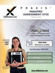 Cover of: Praxis Parapro Assessment 0755 Teacher Certification Test Prep Study Guide
            
                XAM PRAXIS