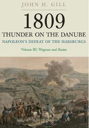 Cover of: Thunder on the Danube Napoleons Defeat of the Habsburgs Vol III