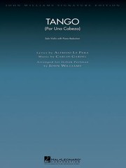 Cover of: Tango Por Una Cabeza
            
                John Williams Signature Editions by 