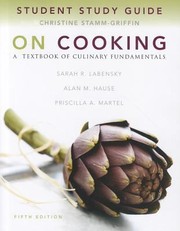 Front cover of Study Guide for on Cooking by Pricilla R. Martel