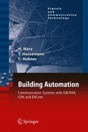 Cover of: Building Automation Communication Systems With Eibknx Lon Und Bacnet