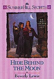 Cover of: Hide behind the moon